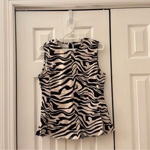ASOS Zebra Top